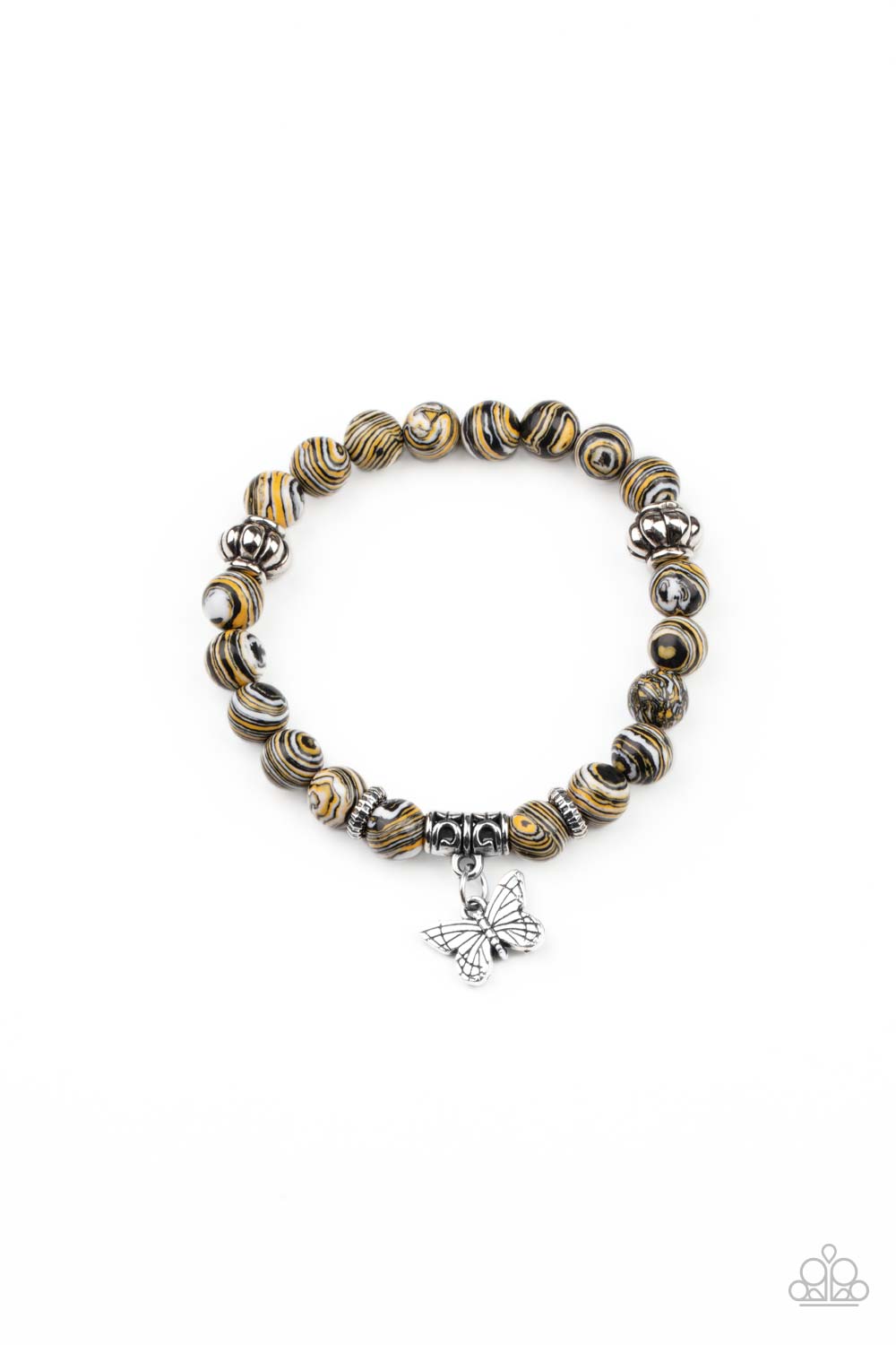 Butterfly Natural Stone Bracelet